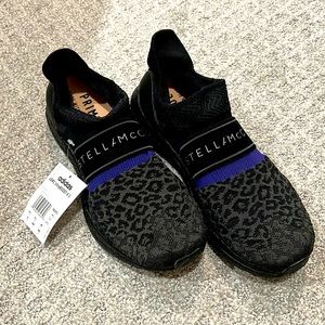 Adidas ultra boost x3 Stella McCartney black purple cheetah print